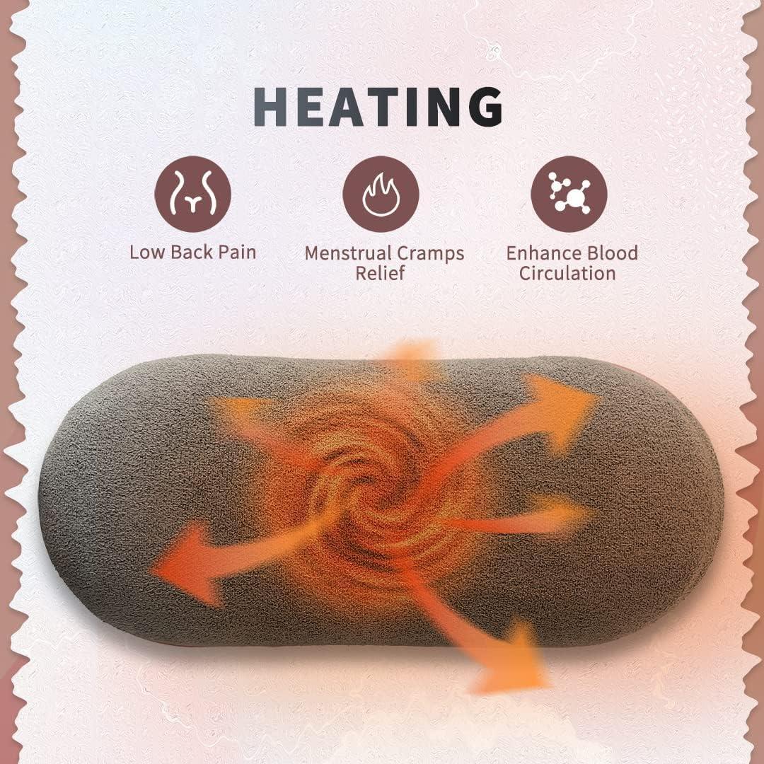 Period Cramp Relief Heating Pad – Cordless & Rechargeable for Instant Pain Relief
